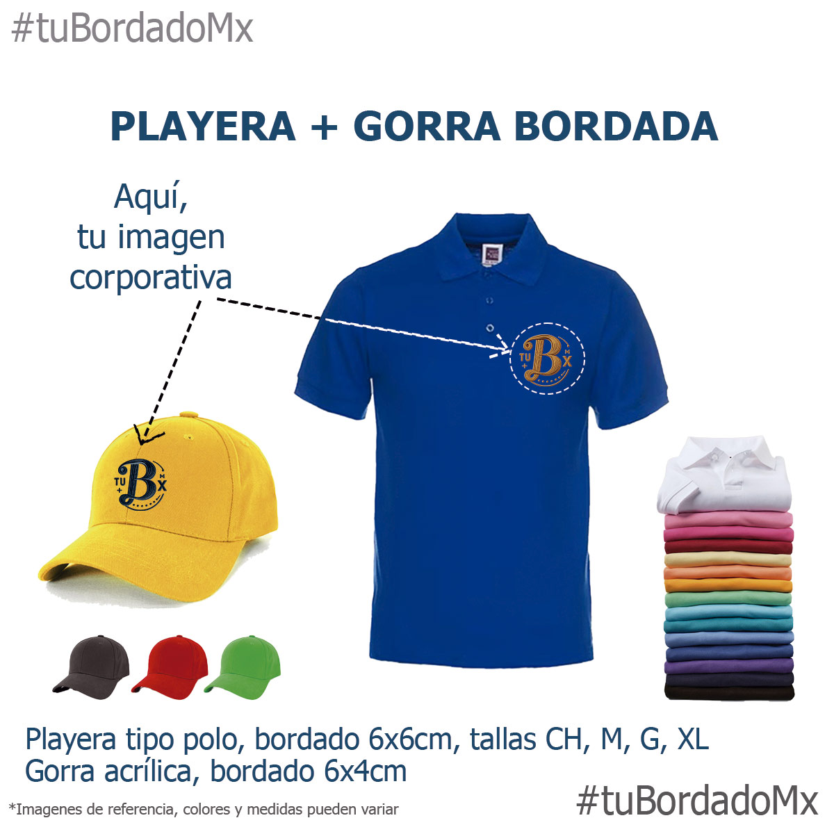 Bordado de Gorras